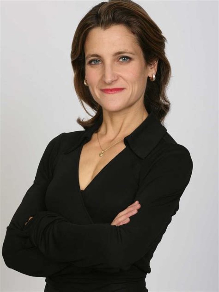 Chrystia Freeland Height, Age, Husband, Biography, Wiki, Net Worth